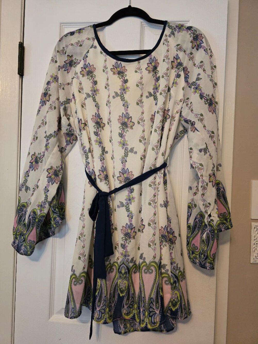 Retro Floral shift dress